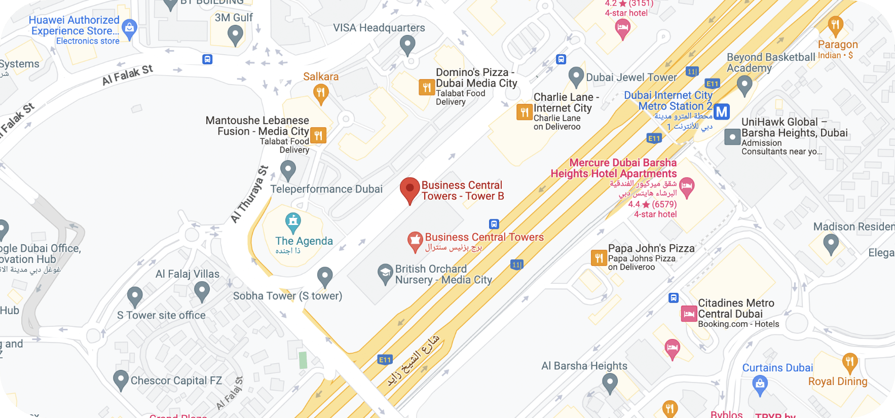 Location Map | Prism Services